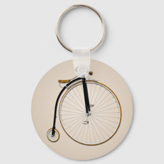 Vintage Antique Bicycle Keychain