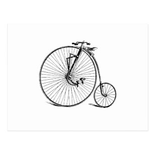 Big Wheel Bicycle Postcards No Minimum Quantity Zazzle