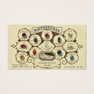 Vintage Antique Birthstones Jewelry Jeweller Craft