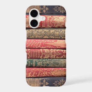 Vintage Antique Books Dark Academia Literary iPhone 17 Case