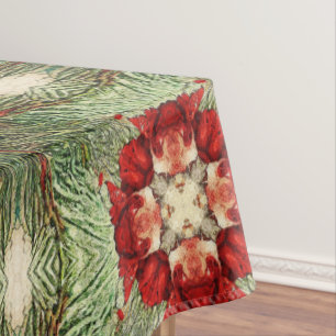 Vintage antique Christmas Themed Part 9 Ephemera  Tablecloth