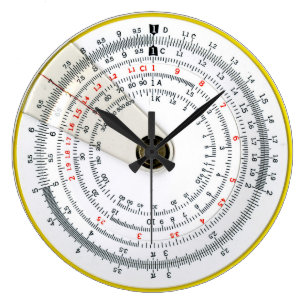 antique circular slide rule