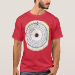 Vintage Antique Circular Slide Rule Photo T-Shirt<br><div class="desc">Vintage Antique Circular Slide Rule Photo .Check out our Math t shirts selection for the very best in unique or custom,  handmade pieces from our clothing shops.</div>
