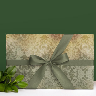 Vintage Antique Damask All Occasion  Wrapping Paper