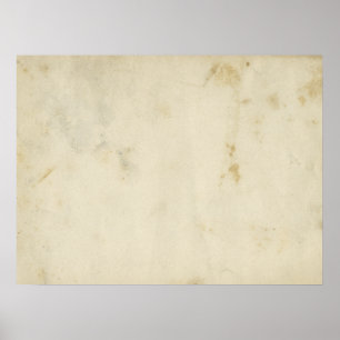 Vintage Antique Distressed Paper Poster
