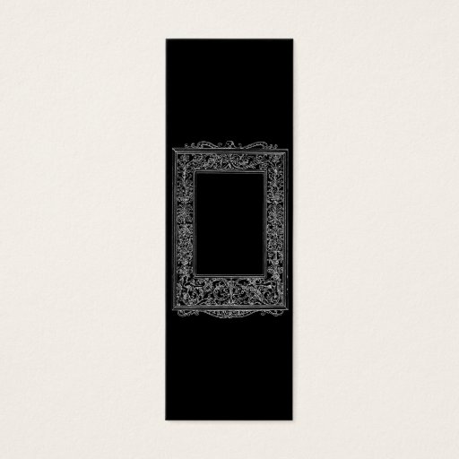 Customizable Vintage Antique Floral Mermaid Old Frame Border Business Card Templates