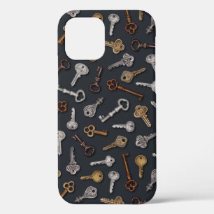 Vintage & Antique Keys iPhone 12 Case