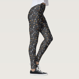 Vintage & Antique Keys Leggings
