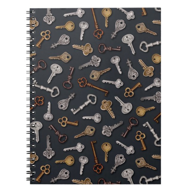 Vintage & Antique Keys Notebook (Front)