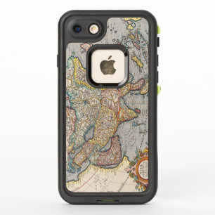 Vintage Antique Map of Asia and Oceana