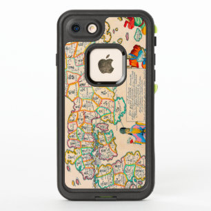 Vintage Antique Map of Japan