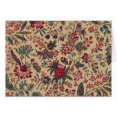 Vintage Antique Needlework Floral Furnishing (Front Horizontal)