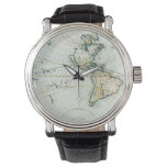 Vintage Antique Old World Map by Pieter Goos, 1666 Watch