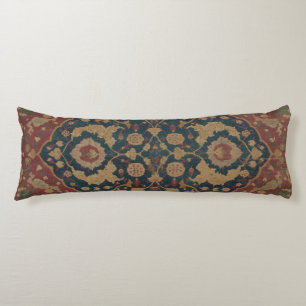Vintage Antique Oriental Persian Red Pattern Body Pillow