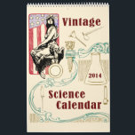 Vintage Antique Scientist American Invention Calendar<br><div class="desc">This calendar combines vintage and antique images from magazines such as "Scientific American" and "Science and Invention" as well as other images showcasing scientists and their studies.  From X-Ray movies to Haeckel,  professor Langlois's labor experiments to shrimp attacking children- there's a little something for every scientist at heart!</div>