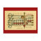 Vintage Antique Valentine's Day Musical Postcard