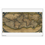 Vintage Antique World Map Atlas Wall Decal