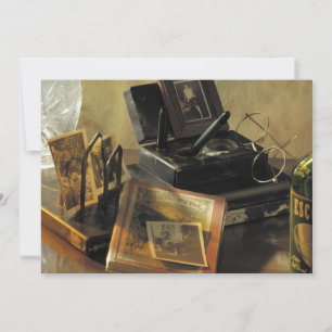 Vintage Antiques and Nostalgic Mementos Invitation