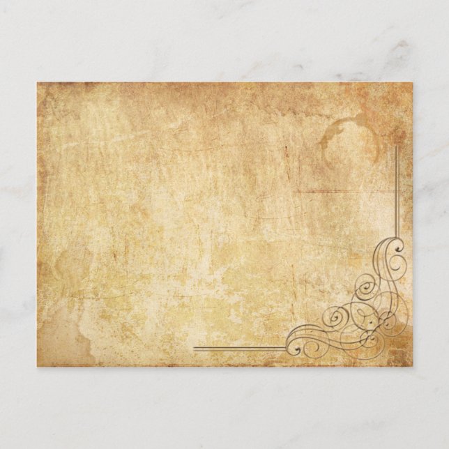 Vintage Antiques Postcard (Front)