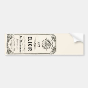 Vintage Apothecary Elixir Label by JoyMerrymanStore at Zazzle