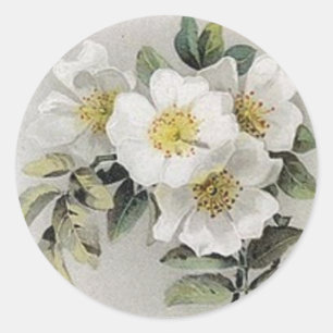 Vintage Apple Blossom Sticker