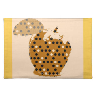 Vintage Apple Fine Art Cloth Placemat