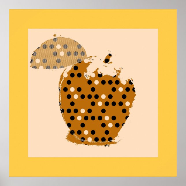 Vintage Apple Fine Art Poster (Front)