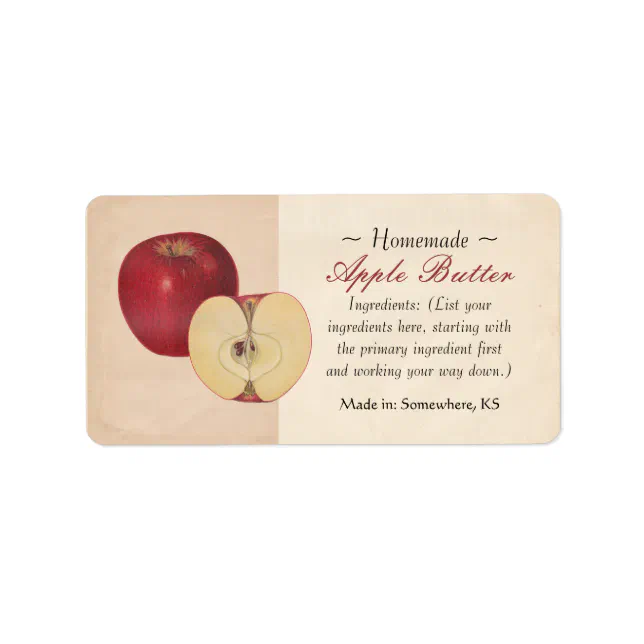 Vintage Apple Labels | Zazzle