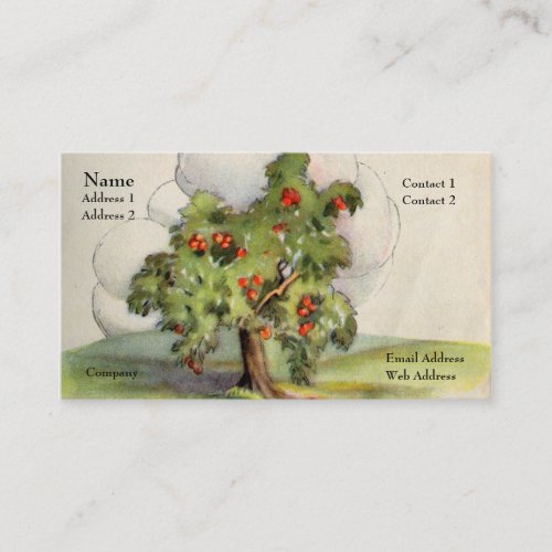 Apple Tree Business Card