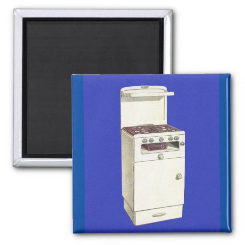 Vintage Appliances Gas Burner Stove Oven Magnet