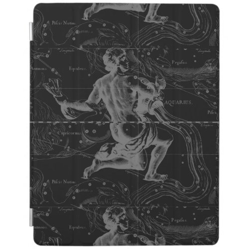 Vintage Aquarius Constellation Hevelius circa 1690 iPad Smart Cover