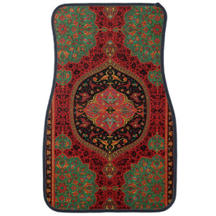Vintage Arabesque decoration Emile Prisses  Car Floor Mat