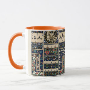 Vintage Arabian Floral Intricate Pattern Mug