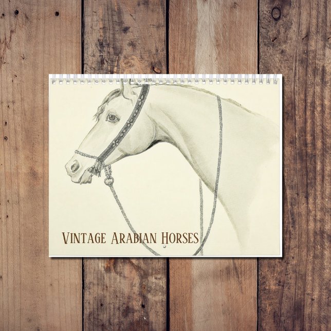 Vintage Arabian Horses Calendar (Creator Uploaded)