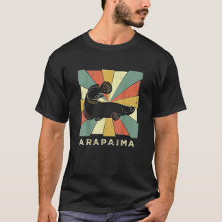 Vintage Arapaima Fish Lover Retro Style Animal T-Shirt