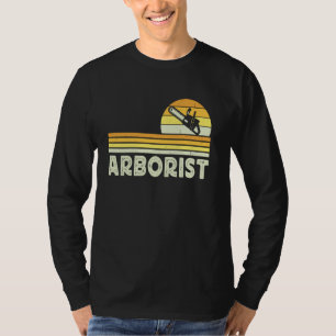 Vintage Arborist Chainsaws Tree Cutting T-Shirt