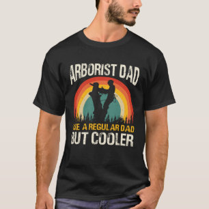 Vintage Arborist Dad  Lumberjack Chainsaw Tree Cli T-Shirt