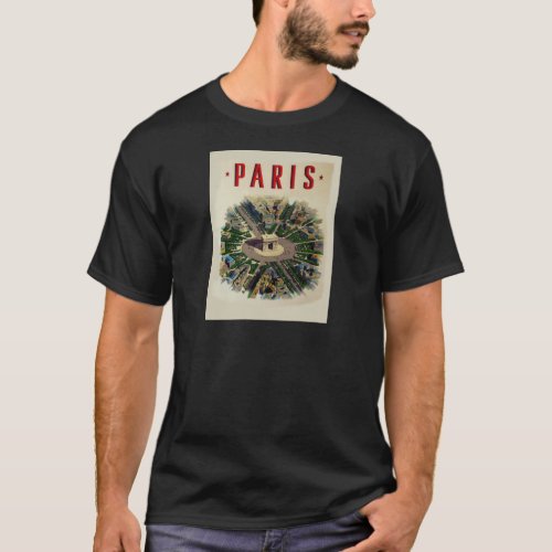 Vintage Arc de Triomphe Paris T_Shirt