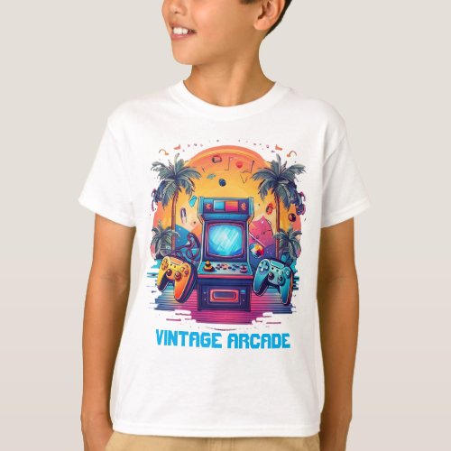 Vintage Arcade T_Shirt