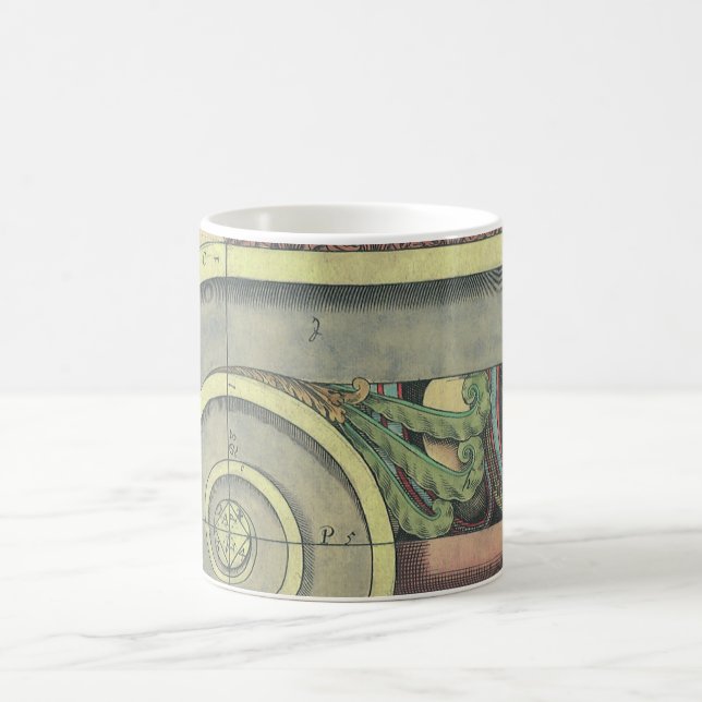 Vintage Architecture; Capital Volute by Vignola Coffee Mug (Center)