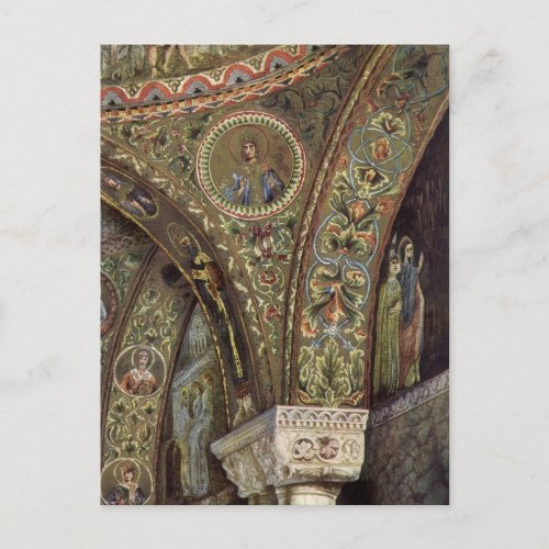 Vintage Architecture Decorative Arch in a Church Postcard