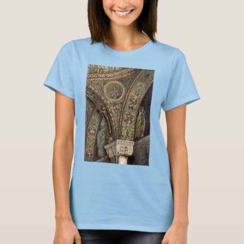 Vintage Architecture Decorative Arch in a Church T_Shirt