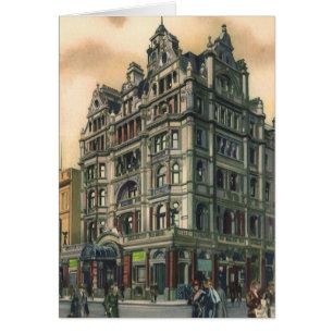 Vintage Architecture Queens Hotel Leicester Square Cards