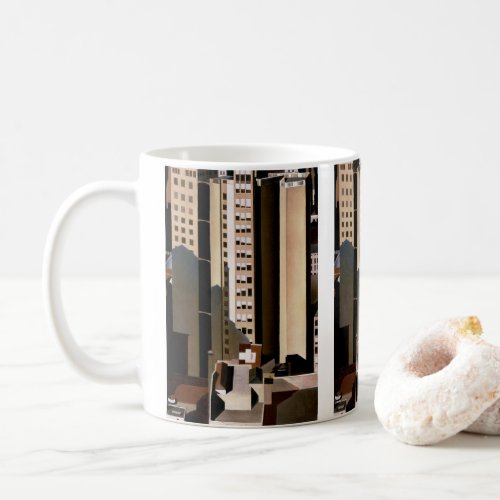 Vintage Architecture Skyscrapers by Sheeler 1922 Coffee Mug