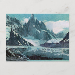 Vintage Argentina, Argentina, Cerro Fitz Roy 3375m Postcard