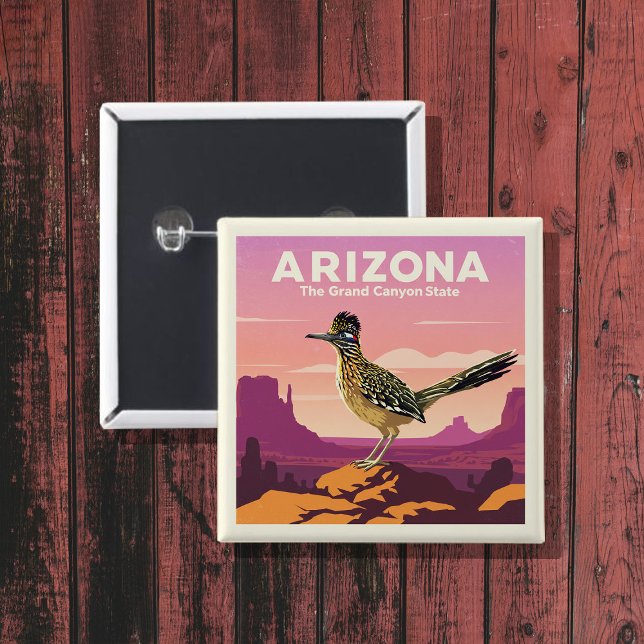Vintage Arizona Button (Creator Uploaded)