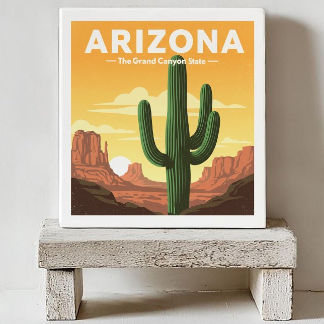 Vintage Arizona Ceramic Tile (Creator Uploaded)