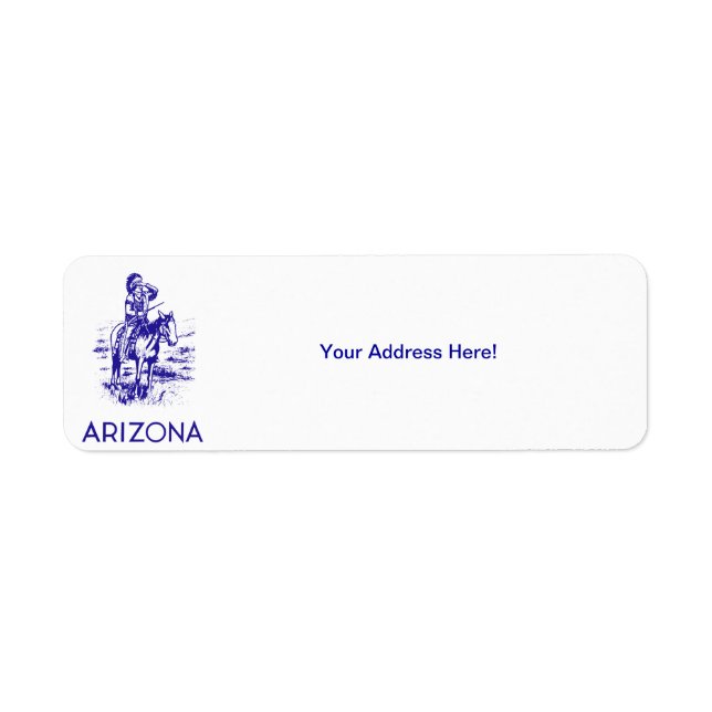 Vintage Arizona Label (Front)