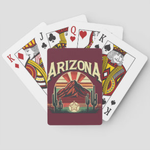 Vintage Arizona Poker Cards