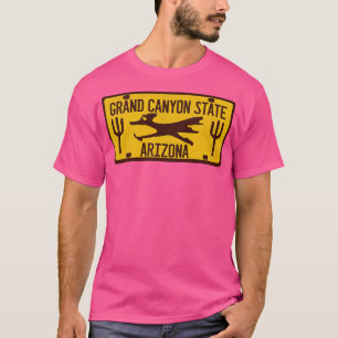 Vintage Arizona Roadrunner License Plate T-Shirt